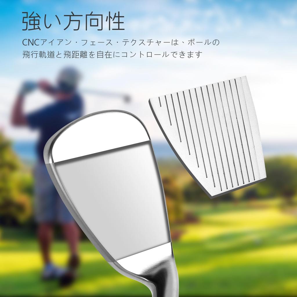 Tohills [Carbon] 12 Piece Golf Set  Comes with a Dedicated Carry Bag (with Low Position Putter)