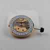 Genuine HK PT5000 Automatic Mechanical Movement High Accuracy 25 Jewels Golden PT5000 Movement White 3H Date Modification Parts