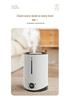 Large Capacity Silent Humidifier & Aroma Diffuser for Home and Bedroom