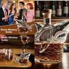 Unique Whiskey Shark Glass Decanter 320ml Funny Whiskey Shark Bottle Creative Men Gift Bar Party Decanter Home Decor For Whiskey