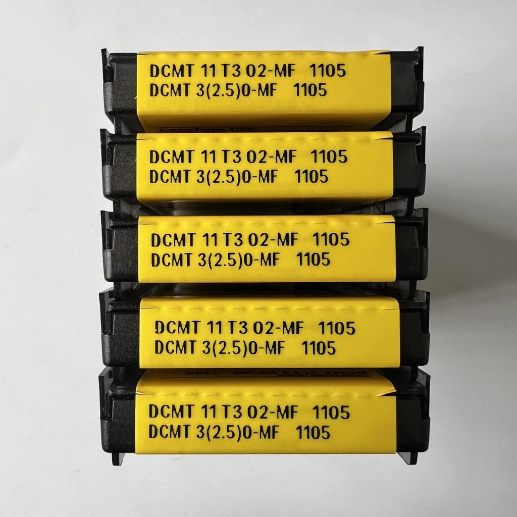 Original Sandvik / DCMT11T302-MF 1105 /CNC Lathe Carbide Blade Tool 10 Pcs
