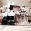 damon salvatore Customizable name outdoor blanket soft cozy and warm Multi-purpose office blanket outdoor camping and travel blanket all