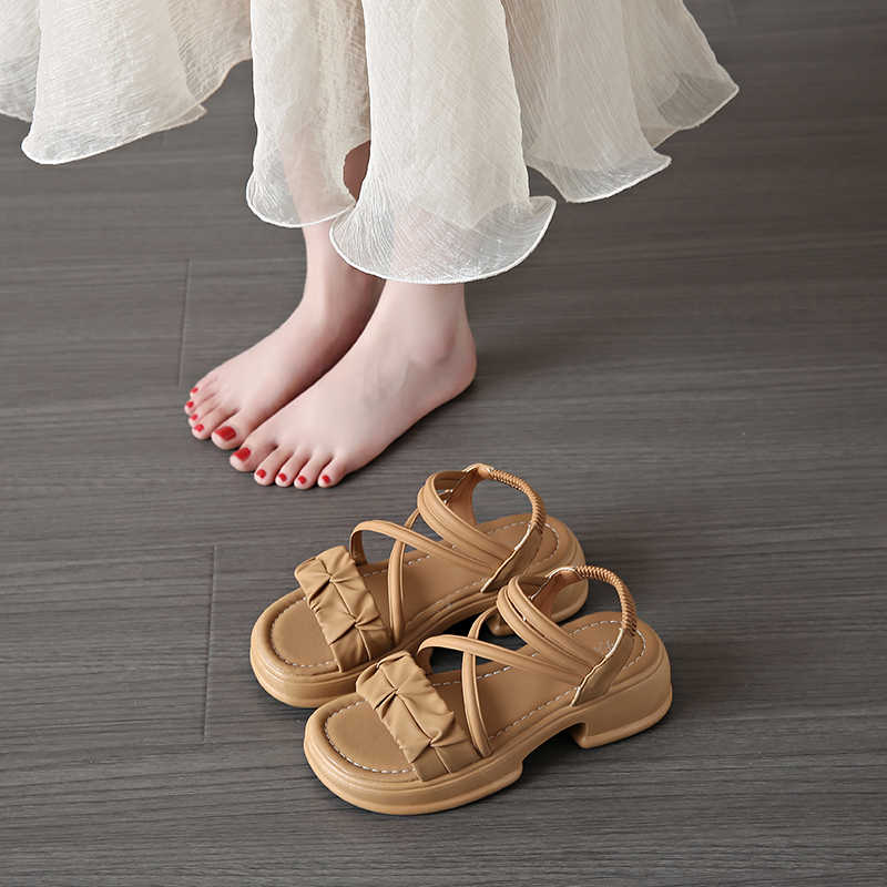 Mode Atmungsaktiv Zwei Streifen Damen Slipper Hausschuhe Flip Flops Markenschuhe Leichte Sandalen Sneakers Sport Tenids Teniss