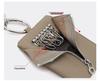 Genuine Leather Japanese Pendant Key Holder and Coin Purse - Multi-functional Organizer for Women
