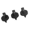 3 Pcs AC Heat Control Knob 121 0001 000 Heater Fan Speed Mode Climate Control Knob Replacement for   330 335 357 367