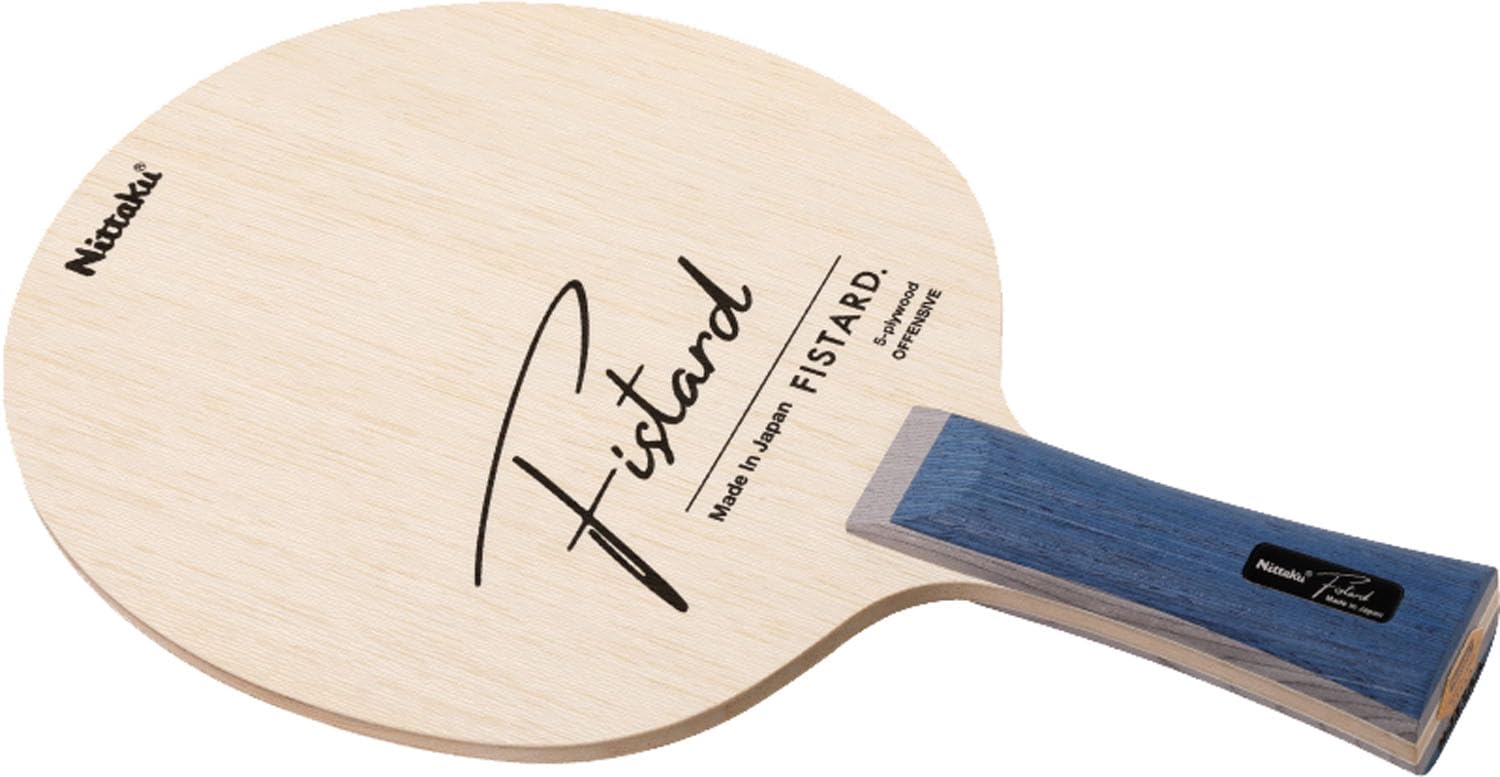 

Nittaku Table Tennis Racket FL NE6214 Fisterd, 5-ply wood, Offensive, Lightweight, Beginner-friendly, (Flare)