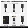 OEM Steel Pin Air Cushion Hairbrush Frizz Control and Styling Custom Hairbrush for Scalp Massage Detangling Hair Grooming