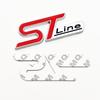 3D Metal ST Logo ST Line Emblem Car Front Grill Rear Trunk ST Line Badge for Ford Puma Fiesta Focus ST Line Sticker Accessories