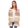 Only Womens/Ladies Lesly Striped Open Cardigan