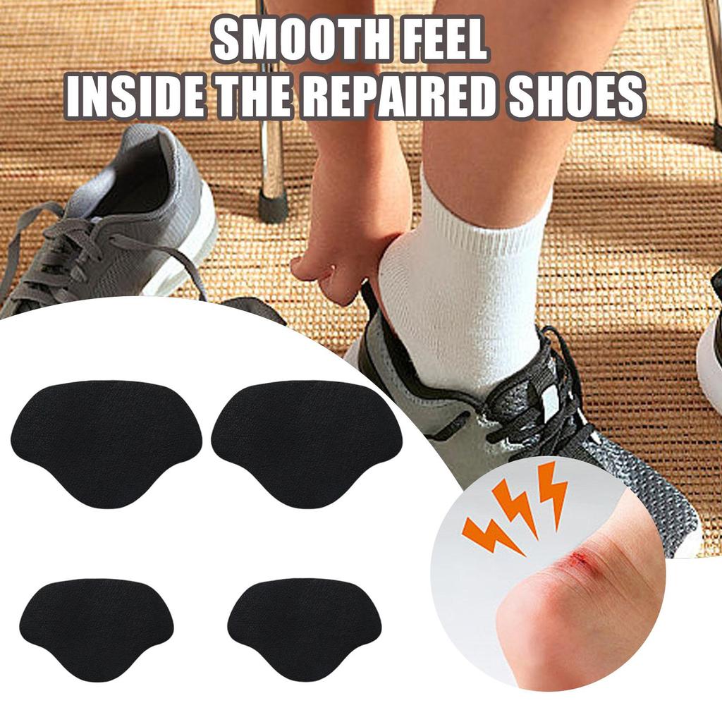 Shoe Heel Pad 4 Pieces Self-Adhesive Shoe Heel Inserts Home Daily Supplies for Running Sports Fitness Athletes Youth Inside Home