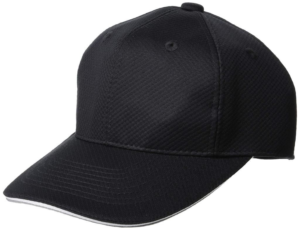 SSK American Mesh Baseball Cap BCG062 Black 56 6-Sided (90)