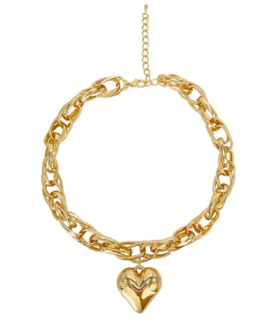 

Персонализированное нишевое хип-хоп уличное ожерелье с подвеской в виде толстой двойной цепи в виде ключицы в подарок на вечеринку