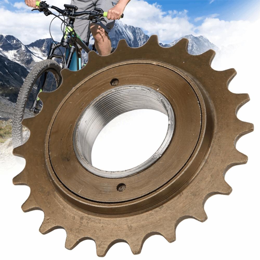 22T Freilaufzahnrad Stahl Schwungradzahnräder Langlebiger Fahrradfreilauf Single-Speed-Fahrrad