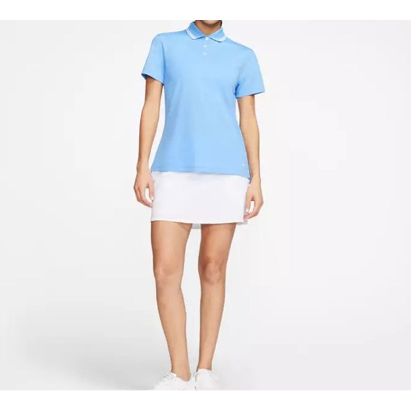 Nike Dri-Fit Victory Golf Polo Shirt Women Tops Blue BV0218-412