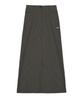 Nigaennikol Panel Long Skirt_Charcoal