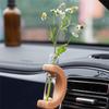 M-Modern-Car Vase Vent Clip, Car Vent Propagation, Mini Car Flower Vase Vent Clip, Car Flower Vase Clip Holder Glass Tube, Durab