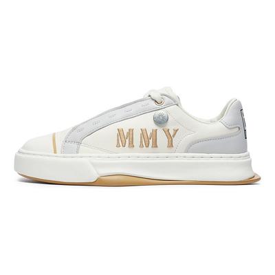 Mihara Yasuhiro X FM-4 Fashion Durable Low-Top Skate Shoes Women Sneaker Vanilla-Ice Antarctic-Gray F12W234209FVA