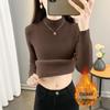 2025 Women's Plus Size Velvet Sweater: Cozy, Thick, Slimming Autumn/Winter Top