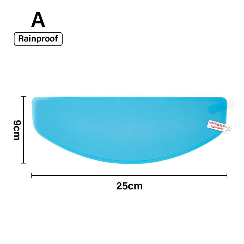 

Шолом Прозора Плівка-патч проти запотівання Універсальна плівка для лінз для шолома Стійка до запотівання