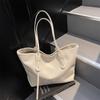 Large Capacity Tote Bag with Dual Handles Stylish Women's Shoulder Bag for Work Shopping and Everyday Use