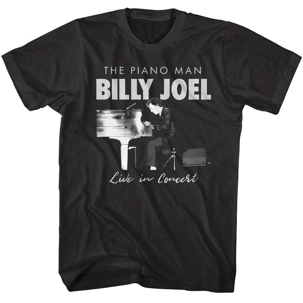 Billy Joel Piano Concert Men T Shirt L