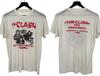 1981 The Clash Band On Tour Double Sided T Shirt Full Size S-5XL