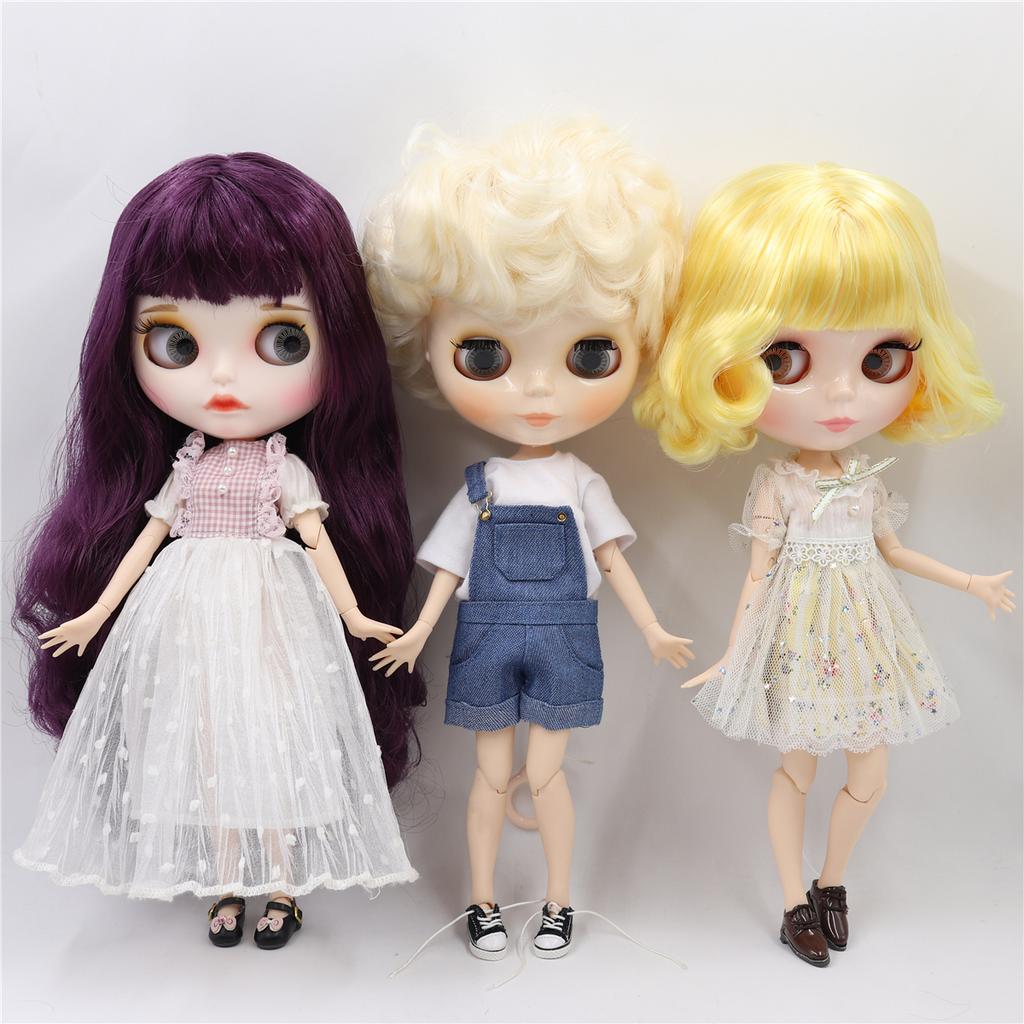 ICY DBS Blyth Doll 1/6 bjd 30cm toy white skin joint body 30cm toy girls gift