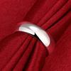 Hochwertige 925 Silberringe Modisch Einfach Runde Kreisringe Für Damen Party Schmuck Größe 5 6 7 8 9 10