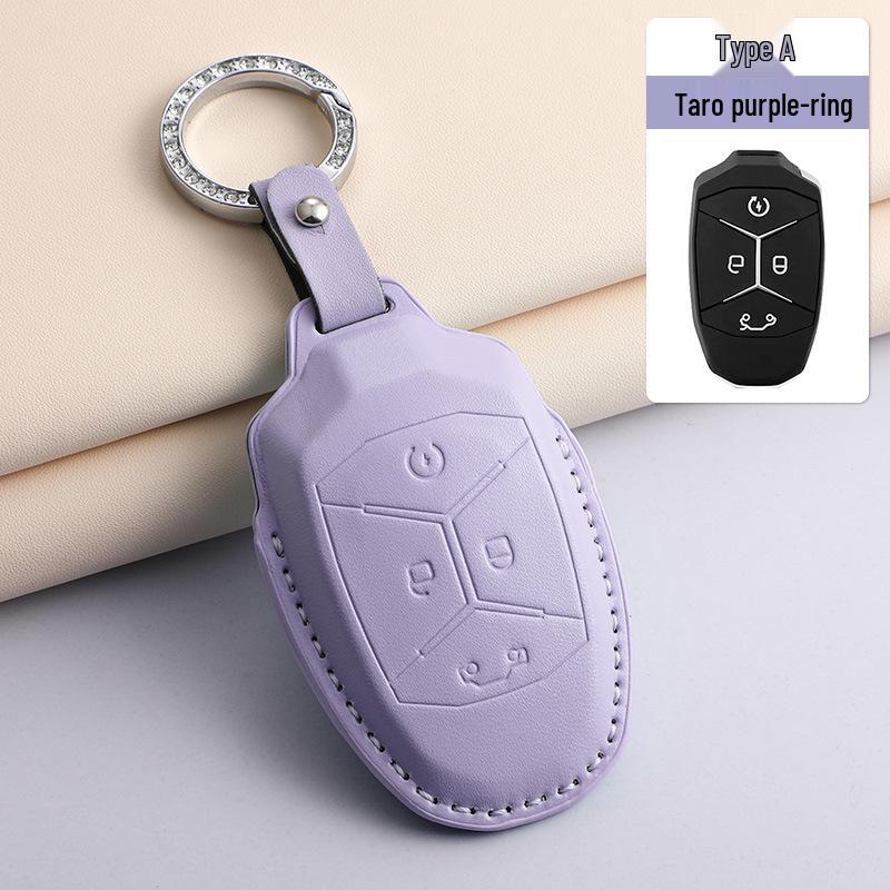 Suitable for Lynk & Co Key Case: Models 03/05/06/07/09, Emp Shell, Z10/Z20, Cute Buckle, Dropshipping Available
