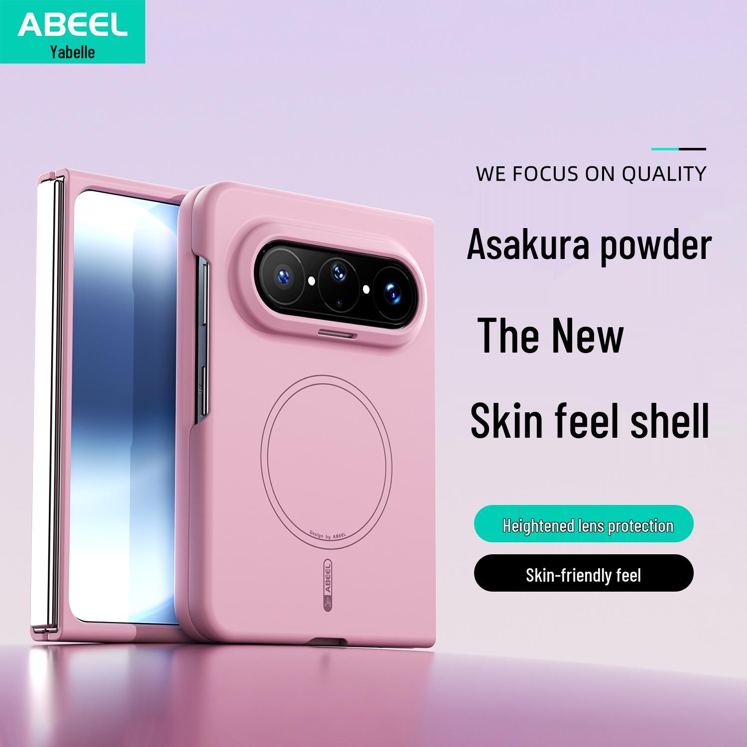 

Huawei PuraXMax Magnetic Skin-Feel Hard Shell Color Anti-Drop Case Huawei Pura X Max-Hard Shell