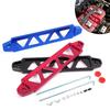 Universal Aluminum Auto Battery Holder 218mm 190mm Easy Install Tie Down Mount Bracket For Enhanced Battery Safety