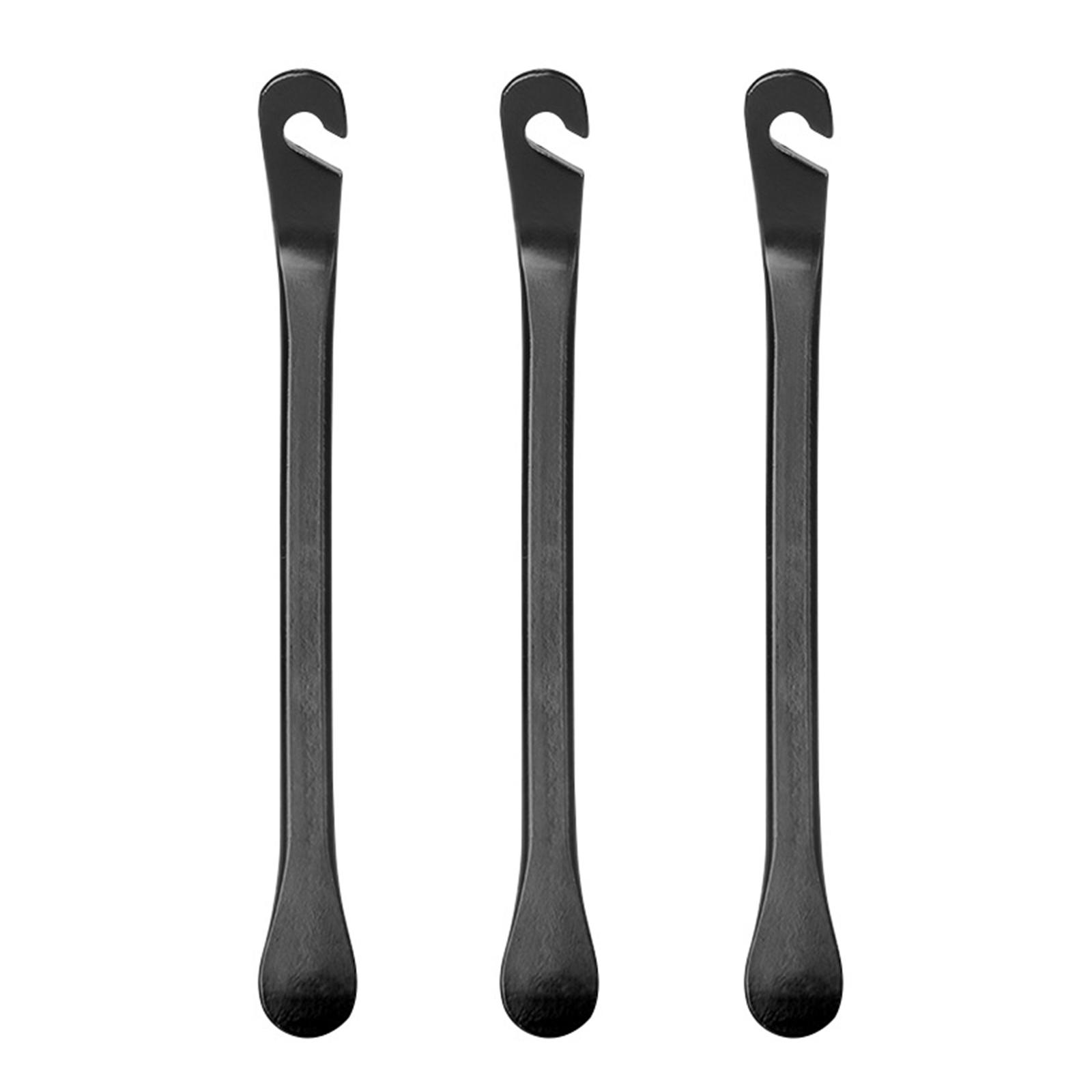 

Лопатки для шин для велосипедов Лопатки для шин для велосипеда Лопатки для шин Инструмент для замены шин Инструмент для ремонта шин Стержень для ремонта велосипедной камеры чёрный