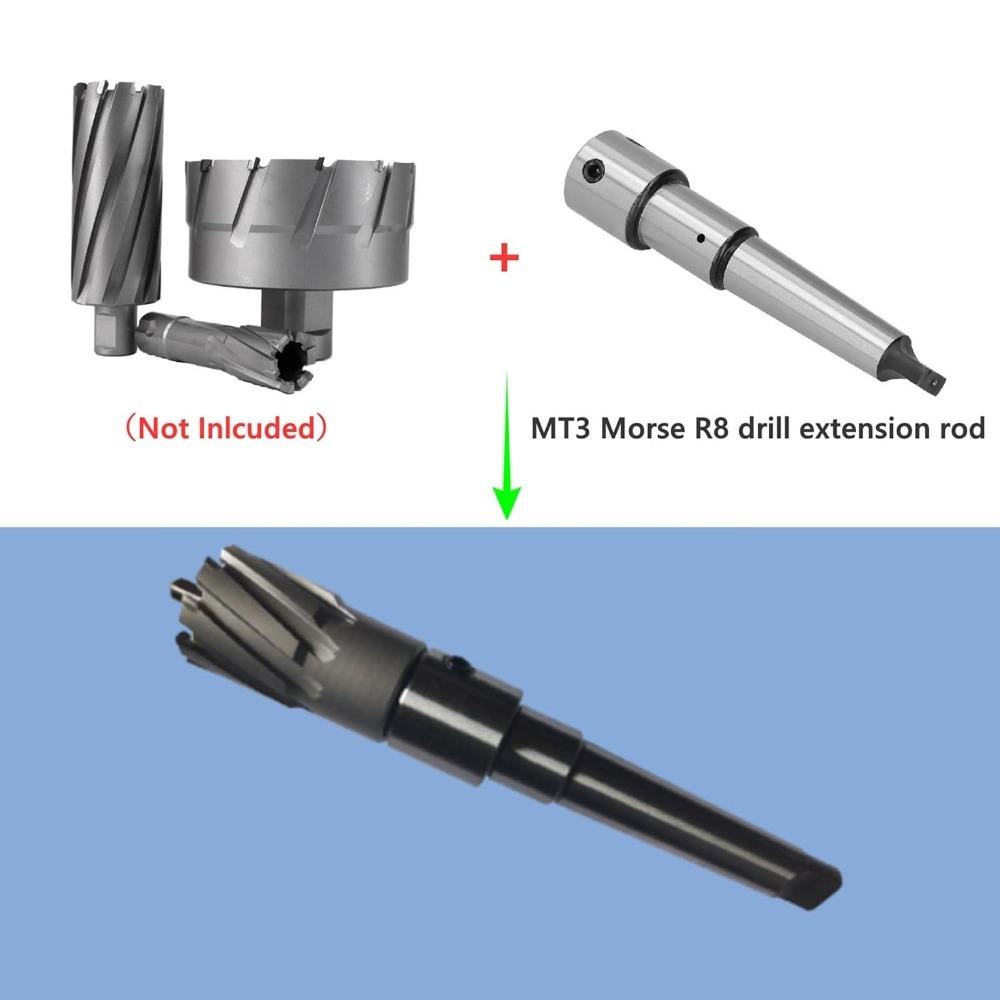 3/4 Inch Annular Cutter Arbor 19.05mm Drill Chuck Arbor Morse Taper Adapter For Magnetic Drill