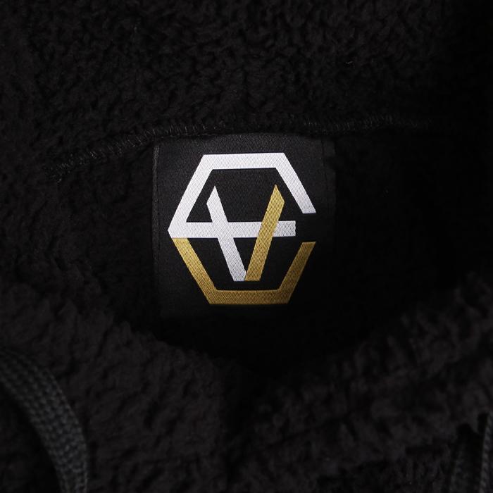 Ev Doublesided Fleece Hood (Black)