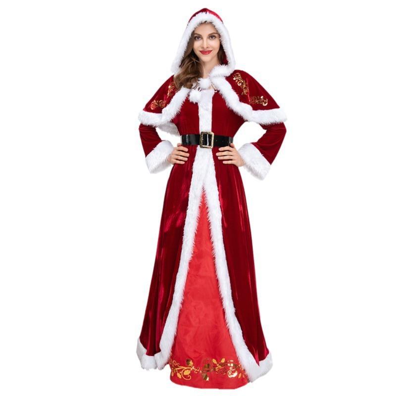 New Christmas Christmas Clothing Women's Christmas Party Clothing Long Dress Dress Party Clothing