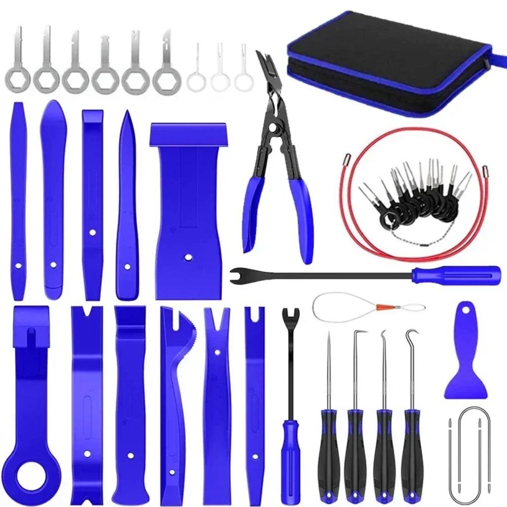 Auto Dashboard Panel Disassembly Tool Kit Car Interior Trim Removal Plastic Clips Puller Set for DIY Car Repair