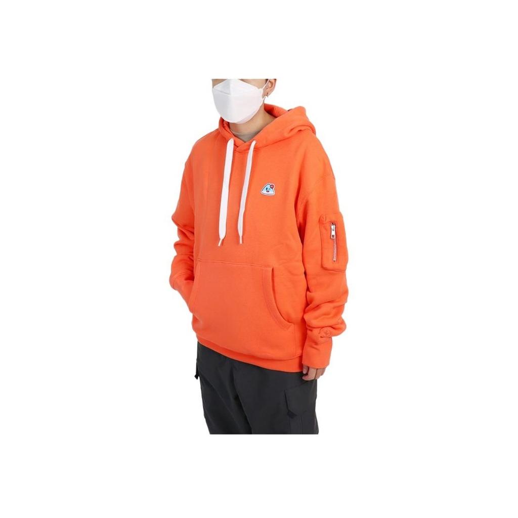 Nike Hooded Pullover Drop Shoulder Long Sleeve Sweatshirt Unisex Sweatshirt Orange DA8738-842