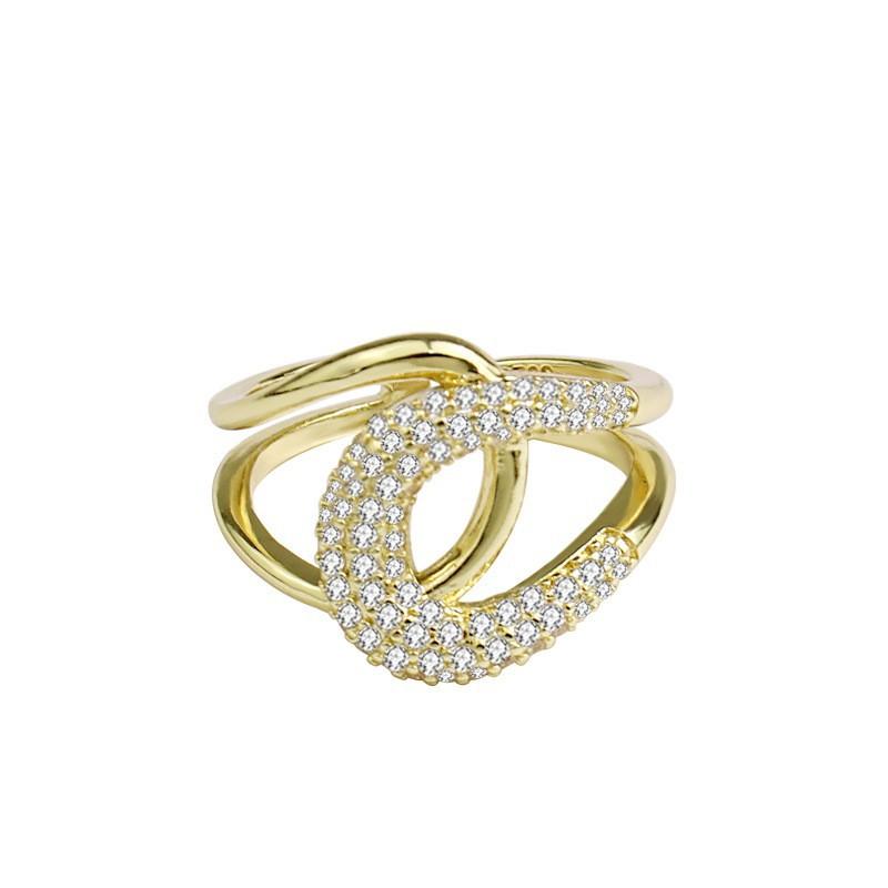 French Retro Niche Design Camellia Index Finger Flower Ring Women'S Light Luxury Exquisite High Temperament Fashion Personality