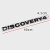 Car ABS Trunk Letters Logo Badge Emblem Decals Sticker For Land Rover Discovery 4 2010 2011 2012 2013 2014 2015 2016 Accessories