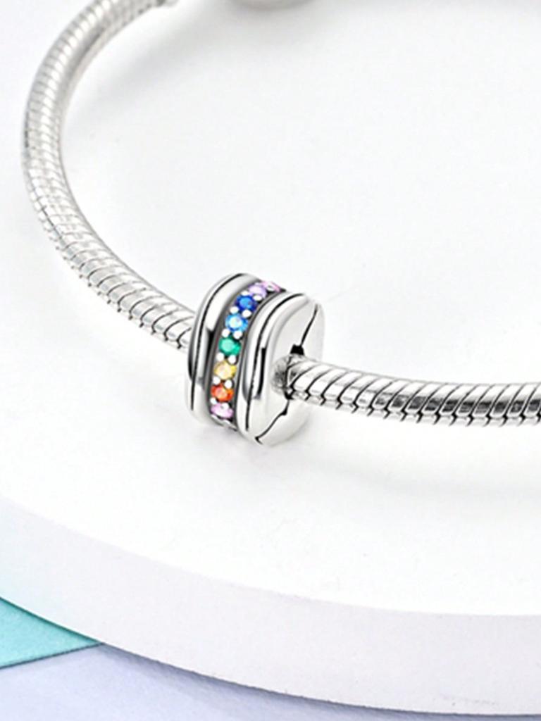 Charms Plata Stars And Moon Bead Clips And Spacers Charm Copper Plated Fit Charms Original Bracelet For Jewelry Making Diy Charm