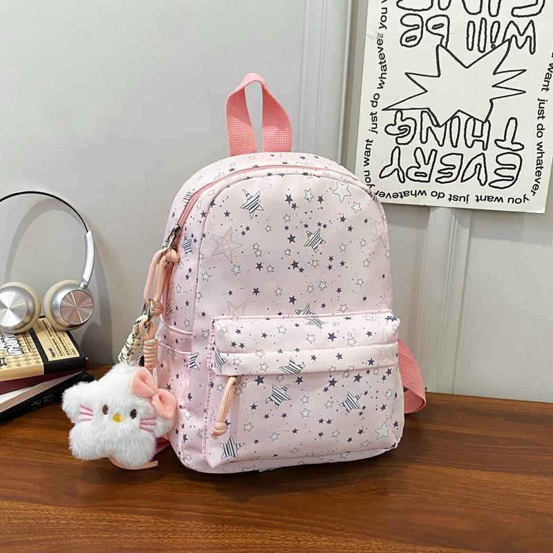 Schoolbag Schoolbag Female Junior High School High School Student Star Printing Korean Version Niche Ins Backpack Mori College Student Backpack Male