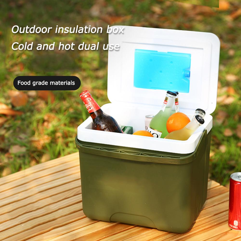 6L/13L Camping Ice Box Outdoor Fridge Cooler Fresh-Keep Large Capacity Portable Ice Bucket Incubator Refrigerator Car Ice Bucket