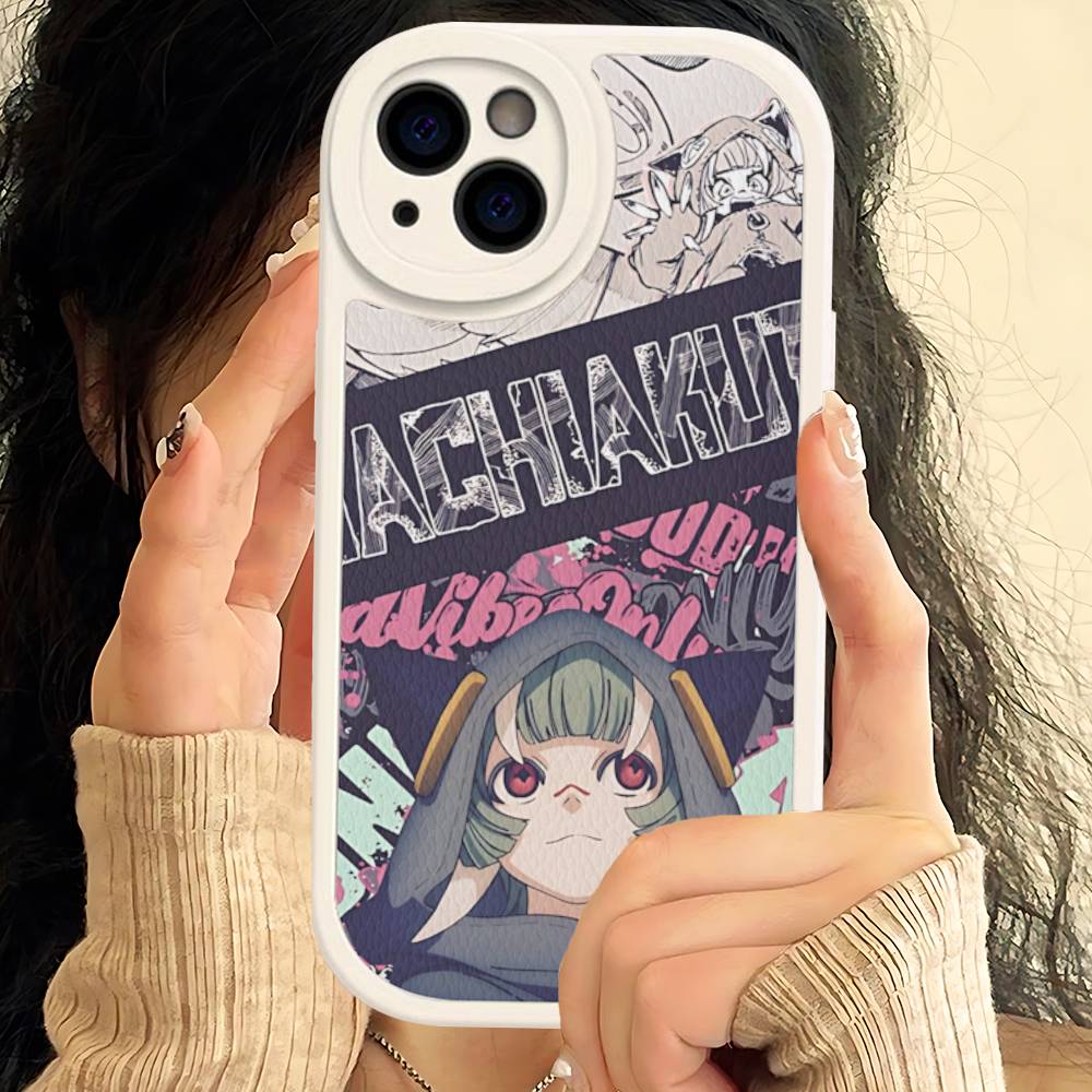 Combat Anime G-Gachiakuta Japanese Phone Case Hard Leather For IPhone 14 13 16 Mini 15 14 11 12 Pro Max Plus Fundas