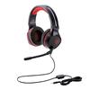 ELECOM Gaming Headset, Wired Headphones, Lightweight x Soft Ear Pads, Comfortable for Long Playing, Black HS-G01BK