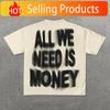 2026 Ins Street Y2k Tshirt Unisexs Harajuku Hiphop Printed Casual Cotton Round Neck Tshirt Unisexs Gothic Shortsleeved Shirt
