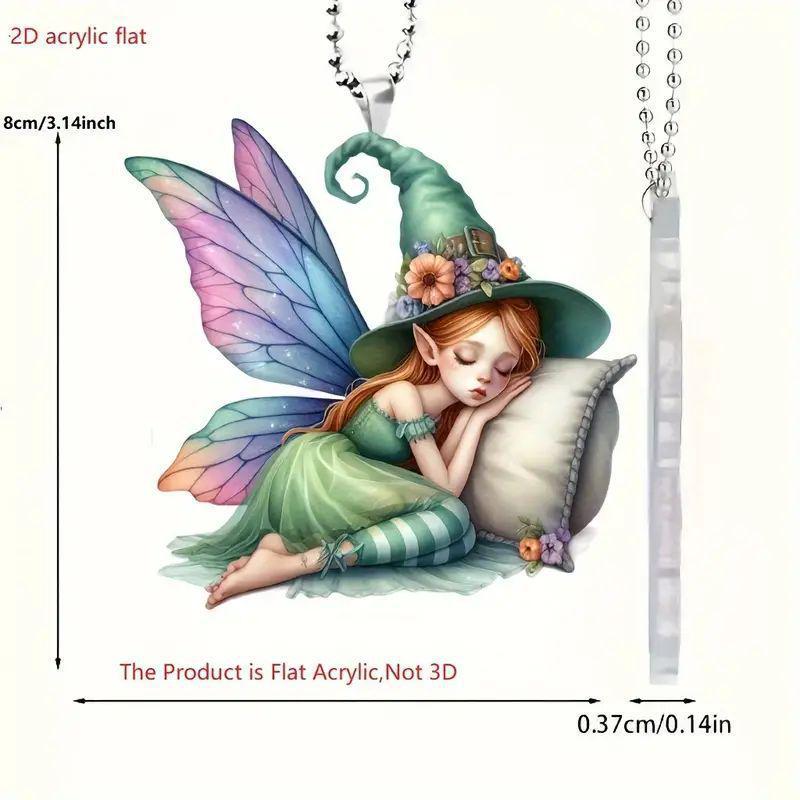 

Акриловое плоское подвесное украшение для автомобиля, рюкзака или домашнего декора. Standard