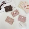 Corduroy Small Change Bag Card Bag Coin Storage Student Wallet Card Bag ID Bag
