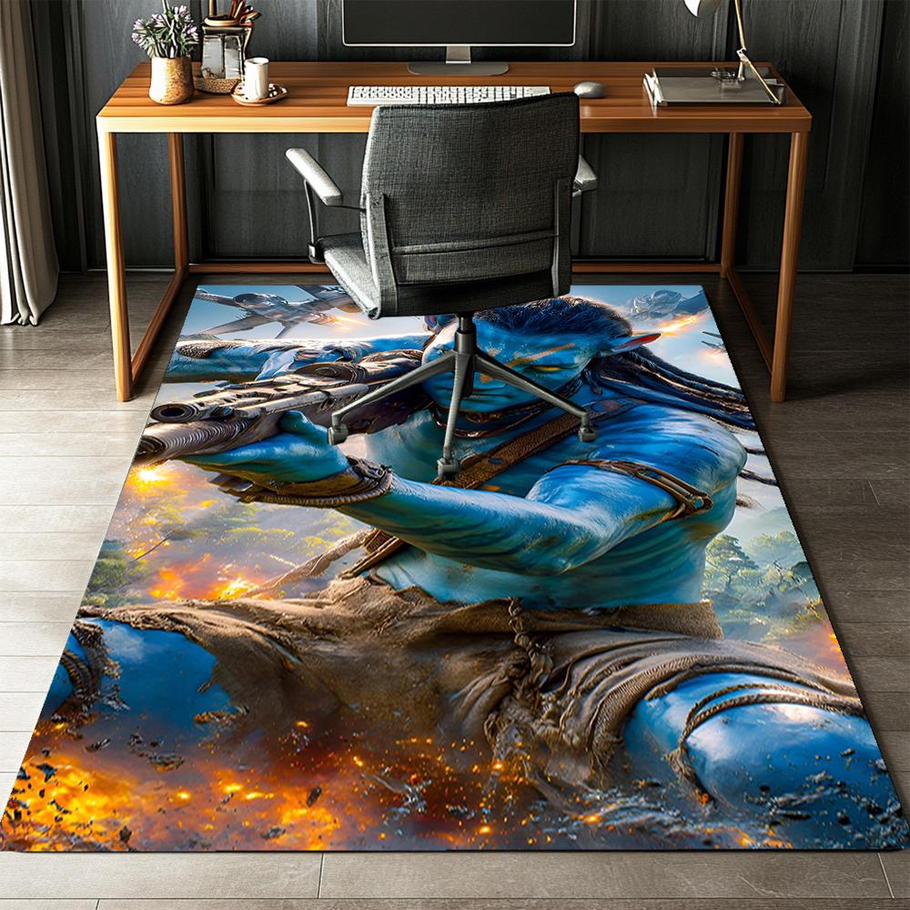 Avatar Printed Carpet Rug for Office Chair Living Room Bedroom Kitchen Room Decor Gifts