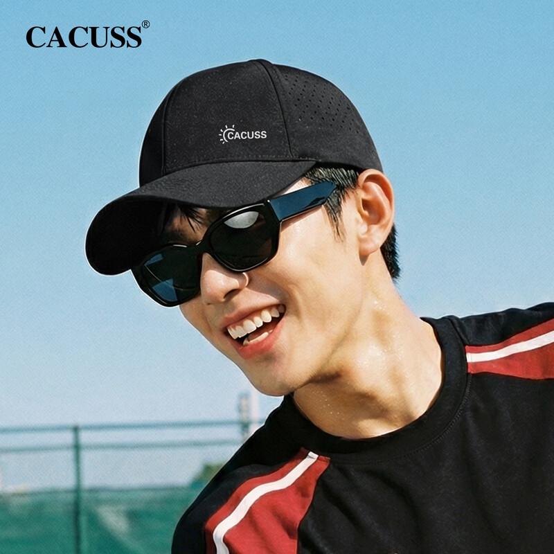 CACUSS Men s Summer UV Protection Mesh Baseball Cap One Size Adjustable