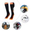 Beheizte Socken mit 5000mAh Akku APP-Steuerung Wiederaufladbar Einstellbare Temperatur Baumwollsocken für Outdoor-Aktivitäten